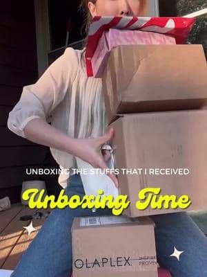 Unboxing that packages that I received those 3 days.😆❤️ I am try not to hold many boxes 📦 in the house. Whatever it is, I can’t wait to rip open those boxes, toss aside the packing materials, and gaze in awe at the amazing goodies that are now mine. Let’s do this! 😎☀️ Stay turn to see more later my Amazon finds.😎❤️ @olaplex @ipsy @parade @evahairnyc @idewcare @kajabeauty @innbeautyproject @dermalogica Thank you❤️ #gifted #pr #prunboxing #unboxing #unboxingvideo #asmrcommunity #paradefriends #paradepartner #ipsy #ipsybag #kaja #olaplex #evehairinc #asmr #asmrunboxing #beautyobsessed #beautycontentcreator #haircare #skincare #ugc #ugccreator #mondaymotivation #beautytok