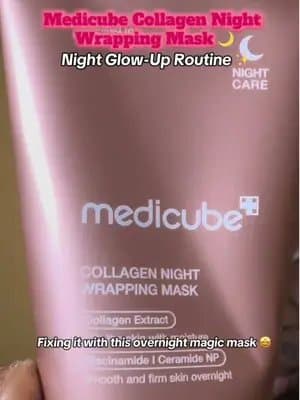 Dry skin? Let’s fix that 🌙✨ Tonight’s night glow-up routine features the Medicube Collagen Night Wrapping Mask — perfect for locking in moisture and supporting the skin barrier while you sleep. My skin was feeling dry, tight, and dull, so this overnight mask is a must for waking up plump, hydrated, and glowing 💧✨ Consistency is key! 🛍 Shop it here & save: • YesStyle — use code ABRAHAM1224 • StyleKorean — use code Blackboy019 Hydrate, seal, and glow 💫 @medicube global @YesStyle @STYLEKOREAN #medicube #collagenwrappingmask #skincare #kbeautyskincare #stylekoreanawarddec