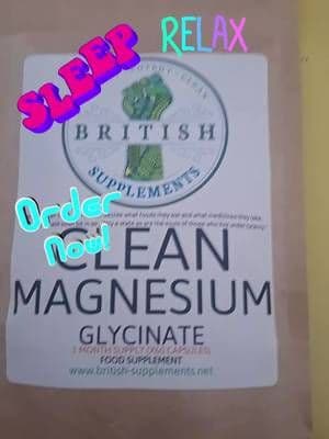 #magnesium #supplements #sleep #tiktokmademebuyit #tiktokshop @British-Supplements
