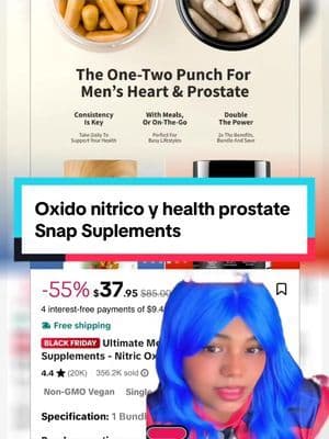Hey guys, I’m really into this combo right here. We’ve got the nitric oxide booster and prostate health supplements from Snap Supplements. And yep, there’s a TikTok Shop link right there. Let me tell you, this duo is something else. Seriously. The nitric oxide booster helps your blood vessels expand, all of them! Now, about prostate health—if you’re a guy like me, hitting that middle age at 56, you know it’s important. People might say whatever, but honestly, I don’t care. At 56, taking care of your prostate is key. And if you’re younger, start taking care of it now for a huge difference down the line. Combine these two, and trust me, you’ll feel amazing. You know what I mean, right? Oh yeah! So go ahead, click that TikTok Shop link and grab this combo. Love you all! Hola chicos, me encanta esta combinación. Tenemos el potenciador de óxido nítrico y los suplementos para la salud de la próstata de Snap Supplements. Y sí, ahí mismo tienen el enlace de la tienda de TikTok. Les cuento que este dúo es una pasada. En serio. ¡El potenciador de óxido nítrico ayuda a que los vasos sanguíneos se expandan, todos! Ahora, sobre la salud de la próstata, si eres como yo y estás llegando a la mediana edad de 56 años, sabes que es importante. Puede que la gente diga lo que sea, pero sinceramente, no me importa. A los 56, cuidar la próstata es clave. Y si eres más joven, empieza a cuidarla ahora para ver una gran diferencia en el futuro. Combina estos dos y, créeme, te sentirás increíble. ¿Sabes a qué me refiero, verdad? ¡Sí! Así que adelante, haz clic en el enlace de la tienda de TikTok y consigue esta combinación. ¡Los quiero a todos! Unlock Your Ultimate Men's Health with Snap Supplements! Boost Blood Circulation & Prostate Health! #SnapSupplements #fyp #supplements #tiktokshop #supplements @Snap_Supplements #snapsupplements #snapsupplementsbundle #prostatehealthsupplement #bestnitricoxidesupplement #proteinpowderbundle #menshealthsupplements #snapmenshealthbundle #menshealthsupplement #snapnitricoxidebooster #naturalsupplementsforguys #mensprobiotic #men #hombre #hombres #men #men#dad #chico #tiktokshop #ventas #envios