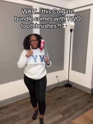 Girl, I said what I said 😂🦷 If you’re grabbing the Colgate Optic White toothpaste, you might as well grab the whole bundle! 👀 The toothbrushes are actually GOODT! Colgate Optic White Pro Series Express White Bundle #colgate #colgateopticwhite #toothbrush #hygiene #tiktokshopcreatorpicks