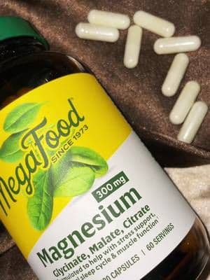 Magnesium glycinate, malate, citrate @MegaFood #supplements #sleepsupport #musclecalm #foryou #tiktokshop #dealsforyoudays #dealsfordays #dealsforyou #stresssupport