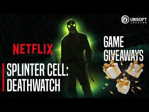 Giving away Splinter Cell to celebrate Splinter Cell: Deathwatch release on @Netflix