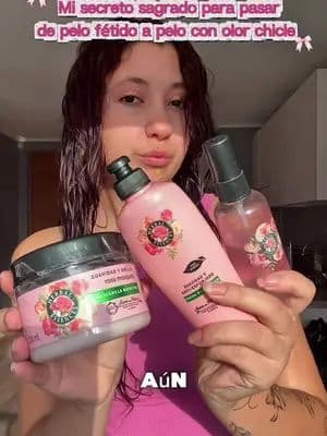 Mi secreto sagrado para pasar de un pelo fétido a pelo con olor a chicle 🩷⭐️🎀✨🫧@Herbal Essences México #herbalessences #vibrasrosas #publicidad #rosafm #girl
