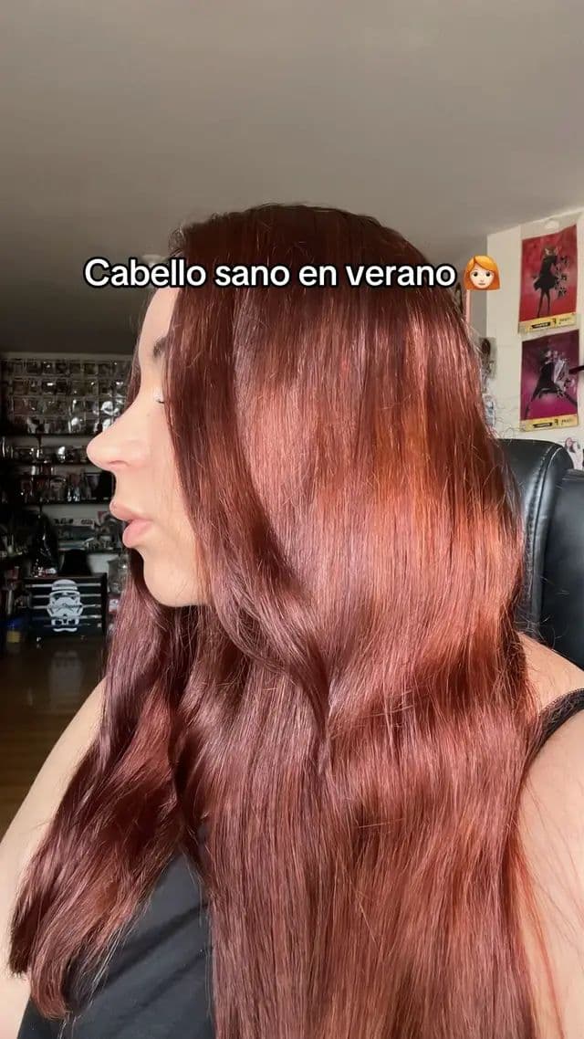Entre los tienes y el verano siempre debo buscar lo mejor para mi cabello ☺️🥰 @Pantene Latinoamérica . . . #ayrammv #VeranoPanteneFM #PanteneKeratinaPE #VeranoPantene #TermoProtectorPantene #haircare #cobrizo #fyp #publicidad