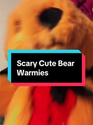 My kind of scary: ridiculously CUTE. ๐๐๐ป The Scary Cute Bear @Warmies combines spooky-season style with that cozy War
