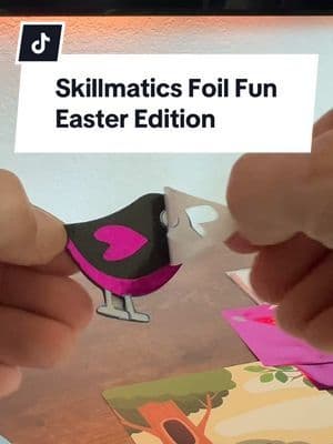 My kids and I love @Skillmatics they have multiple different crafts for kids, but the foil fund is so awesome. This is our third pack, but I had to get the Easter one once I seen it. It’s going to be the perfect Easter basket stuffer, especially that we don’t just want a bunch of candy! #easter #easterbasketstuffers #easterbasketideas #foilfun #craftsforkids #craftsoftiktok #springtok #tiktokshopcreatorpicks #aprilmademebuyit