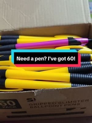 These are great for anyone who uses pens often. #offices #servers #waitress #waiter #pen #writing #officesupplies #pens #teachersupplies #honestreview #tiktokshopfinds #writers #writersoftiktok #affordablefinds #bulk