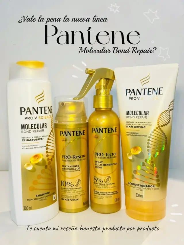 Lo uso desde siempre porque la marca invierte ,cubo en estudios para sus productos. Esta línea Molecular Bond repair está diseñada para las que tenemos el cabello dañado, ya sea por el sol, plancha, tinte, tratamientos. Tiene dos productos, el tratamiento sin enjuague y el spray multibeneficios que en conjunto reparan el daño desde el interior. @Pantene #pantenebondrepair #pantene #pantenefm #haircare #publicidad @For_Me