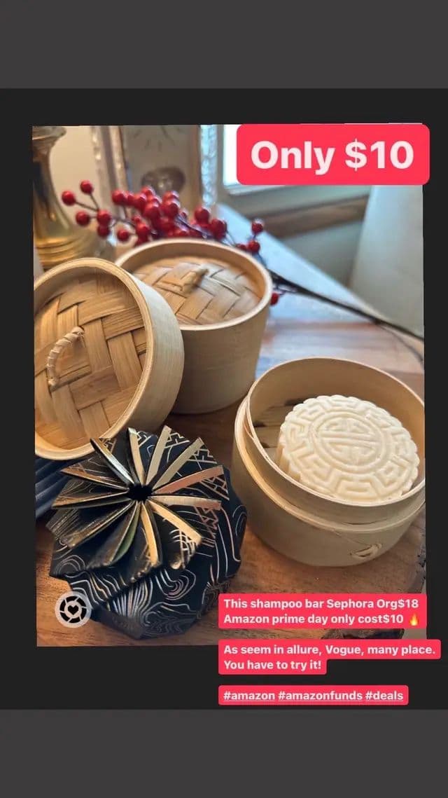 This @Viori Beauty shampoo bar Sephora Org$18 Amazon prime day only cos $10 🔥 As seem in allure, Vogue, many place. you have to try it! 👉Find everything quick link here: https://liketk.it/4kTT1 https://liketk.it/4kTT1 Follow my shop @stylewithfei on the @shop.LTK app to shop this post and get my exclusive app-only content! #liketkit #LTKxPrime #LTKsalealert #LTKfamily @shopltk #amazon #amazonfnds #deals #shampoobar #viorbeauty #hair #amazonprime #rundeal