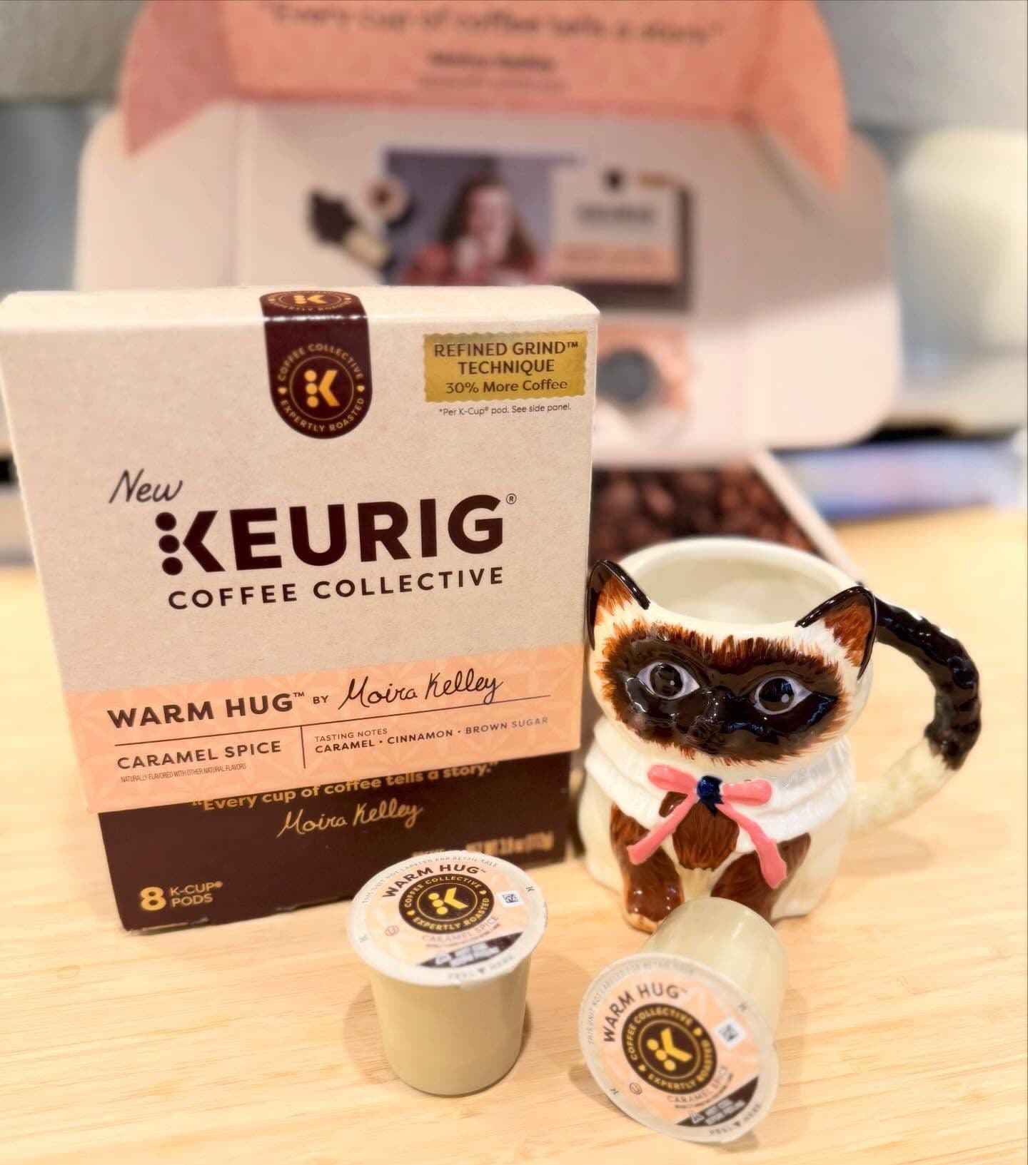 @keurig Coffee Collective’s Warm Hug k-cups by Moira Kelly is a wonderful coffee from Central and South America. It’s ri