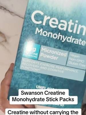 These unflavored Swanson Creatine Monohydrate sticks contain 5g per serving and come individually portioned for easy mixing wherever you are. 💦💪🏽 #Swanson #CreatineMonohydrate #CreatineRoutine #FitnessSupplement #TikTokShop