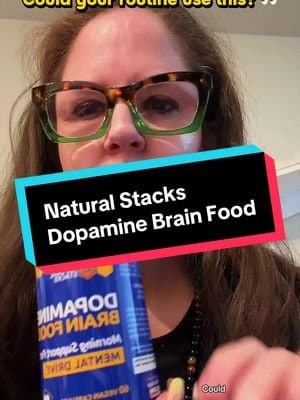 Curious about what supports mental drive and focus? 👀 @Natural Stacks Dopamine Brain Food combines L-tyrosine with nutr