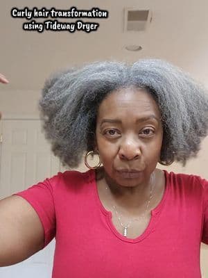 #TikTokCreatorSearchInsightsIncentive Curly hair transformation using Tideway Dryer #curlyhairtransformation #curlyhairstyles #tidewayblowdryer #tiktokshopprojectcrown @Tideway