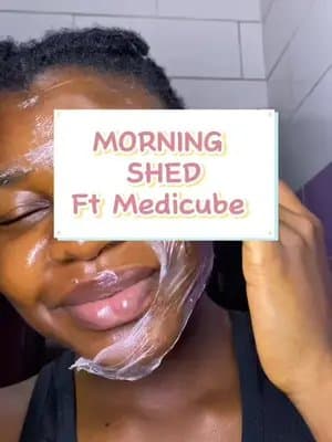 Tried sleeping in my collagen night mask from @medicube global @medicube_official and I love how glowing and hydrated it made my skin look in the morning. #medicube #amazon #amazonmusthaves #wrappingmask #glassskin