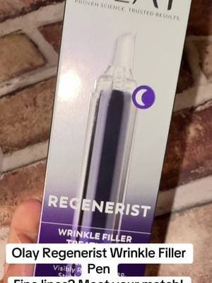The Olay Regenerist Wrinkle Filler Pen is designed to target the appearance of fine lines and wrinkles for smoother-look