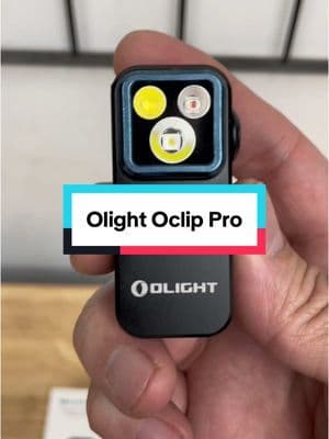 Upgrade your flashlights to this hands free pocket flashlight! @OLIGHT #olight #tiktokshopcreatorpicks #gadgets #everydaycarry #flashlight