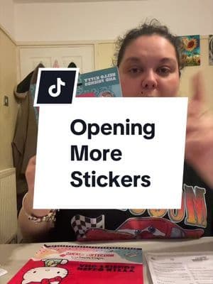 Opening More Stickers! #tiktokmademebuyit #sanrio #springdeals #hellokittystickers #hellokittystickerbook