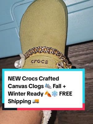 NEW Crocs Crafted Canvas Clogs 👟 Built for Fall + Winter 🍂❄️ All-day comfort, sleek style, and yes — FREE Shipping 🚚. Don’t miss this upgrade. … #fyp #abbydames #Crocs #CrocsStyle #CrocsOutfit #CrocsLove #CrocsTok #CrocsTrend #ComfyStyle #FallFashion #TikTokShopRestock #tiktokshopcreatorpicks #BahamianCreator #BahamianInfluencer #CaribbeanCreator #CaribbeanInfluencer #Austininfluencer #Austincreator #Texasinfluencer #Texascreator #UGC #TikTokpartner #blacktiktok #TikTokShopFallDealsForYou #AutumnLiving #TikTokShopBlackFriday #TikTokShopCyberMonday #SuperBrandClub #ViralOnTikTokShop #FentySuperBrandDay #susteassuperbrandday