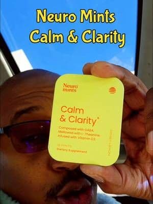 Neuro Mints to keep calm. @Neuro Gum #creatorsearchinsights #tiktokshopcreatorpicks #tiktokshopjumpstartsale #ttstoptier #neuromints