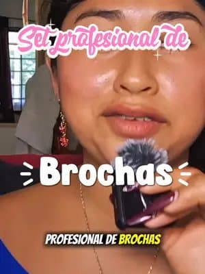 set de brochas profesionales aquí en tiktok shop #creadordecontenido #belleza #brochasdemaquillaje #brochasmaange #tiktokshop