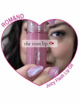 Glass lips without the sticky feeling ✨ This one is so good. 💋🛒 @Rom&nd US #tiktokshopcreatorpicks #ttsbeautybesties #romand #tiktokmademebuyit #kbeauty
