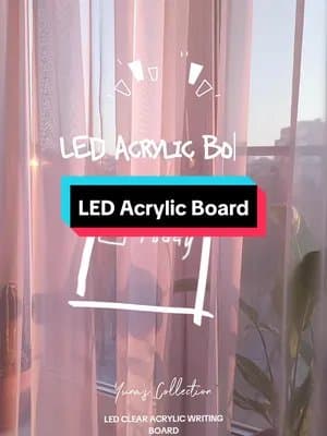 Unleash your creativity with this LED writing message board perfect for everyday use🫶✨ #fyp #acrylicboard #drawing #writing #perfectgift #tiktokfinds #tiktokshop #CapCut