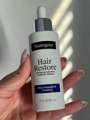 #AD Estoy en mi era de crecimiento ✨ y también estoy cuidando mi cabello con la nueva línea New Neutrogena Hair Restore. Me encanta tener una rutina sencilla que puedo seguir todos los días. 💜 @Neutrogena #HairRestore #AD