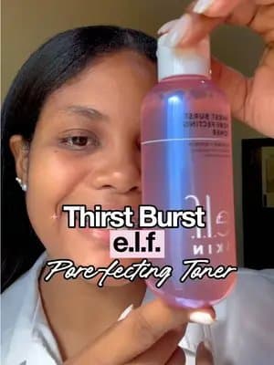 Este tónico de e.l.f. SKIN me sorprendió 🤩 es súper ligero, hidrata al instante y deja la piel suave y fresca. ✨ @e.l.f. Cosmetics #gifted #elfcosmetics #elfSKIN #ThirstBurst