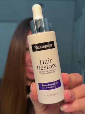 #AD mi cabello necesitaba un reset ✨ He estado usando el Advanced Growth Support Serum y me encanta lo ligero que se siente mientras ayuda con el hair shedding 💛 @Neutrogena #HairRestore #amazonfinds #ad