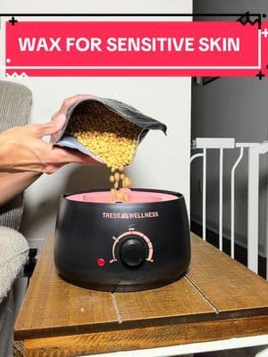 @Tress Wellness has you covered if you have sensitive skin! Check these hard wax beads out! #ad #tresswellness #hardwax #sensitiveskin #wax