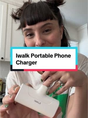 Battery banks are cool but have you seen this portable phone charger? @iWALK official @iWALK.US #portablecharger #tiktokshop #youneedthis #compactcharger #phonecharger #valentinesdaygift