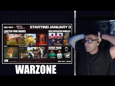 Black Ops 6 Squid Game Event Pass + Update |✌🏻No. 2 Mouse and Keyboard Player | Warzone