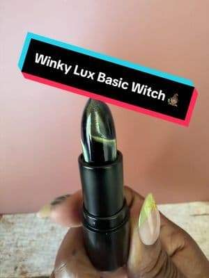 Basic Witch…but the lip is anything but basic! 💄🫦@Winky Lux #WinkyLux #BasicWitchLipBalm #ColorChangingLipBalm #FallMakeup #tiktokshopstockup