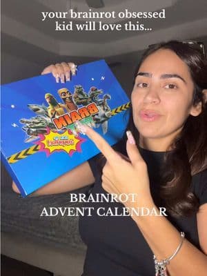 the advent calendar of 2026 to get your kids 🦈🐸☕️💕🦍 #brainrot #adventcalendar #unboxwithme #tiktokshopcreatorpicks #roblox
