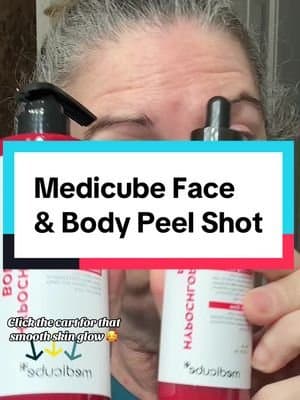 The Medicube Face & Body Peel Shot with Hypochlorous Acid is the exfoliating treatment you didn’t know you needed for EVERYWHERE! @medicube US Store #koreanskincare #skincare #kbeauty #tiktokshopfinds #tiktokshopholidayhaul
