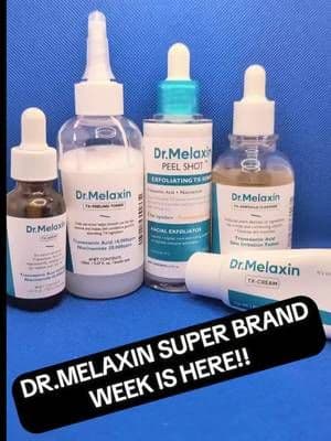 Your Ultimate Skincare Upgrade is Finally On Sale! ✨ Dr. Melaxin Super Brand Week is officially live with unbelievable prices across the entire skincare line! From targeted serums to hydrating masks and balms, now is the perfect time to stock up on your favorites before stock runs out. Tap the orange basket right now to claim your special offer while supplies last! @Dr.melaxin Uk #drmelaxinsuperbrandweek #SkincareRoutine #drmelaxinsuperbrandday #dealdrops #TikTokShopFinds