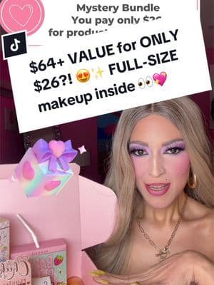$64+ worth of FULL-SIZE makeup for only $26?! 😳💖 The P. Louise Mystery Box is THAT girl ✨ Run to TikTok Shop before it