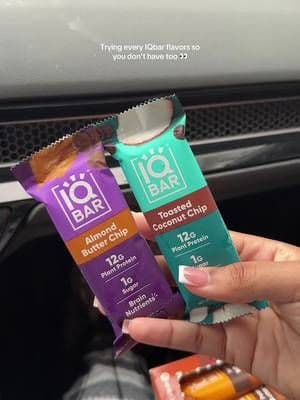 Not me finding multiple flavors I actually like, these are perfect if you. want healthier snacks without the boring taste. @SHOP IQBAR #tiktokshopfind #snacktok #healthysnacking #foodreview #viralproducts