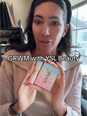 GRWM using @YSL Beauty limited collection 💖 #yslbeauty #giftedbyyslbeauty #barsiena #grwm #makeup
