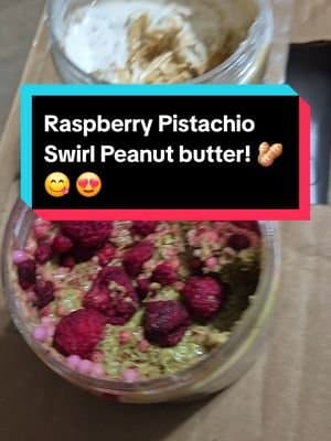 This peanut butter is so freaking delicious!! #Raspberry #dubaichocolate #pistachio #pistachiocream #nerdynuts #peanutbutter #nutbutter #snack #tiktokshopmemorialday #tiktokshopmothersday #tiktokshoprestock #honestreview #foodie #viralproducts #foodreview #dessert #snack