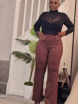 Sheer top with halara pant👌 #smartcasual #newyearnewme #sheertop #workpant #tiktokmademebuyit