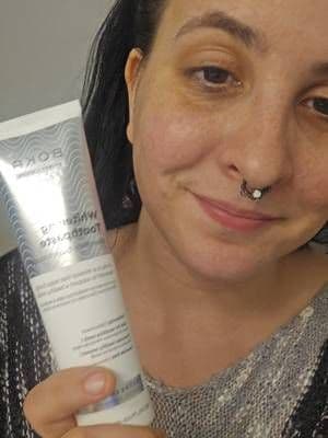 Reviewing Boka Whitening toothpaste #boka #whitening #toothpaste #tiktokshop #selfcare