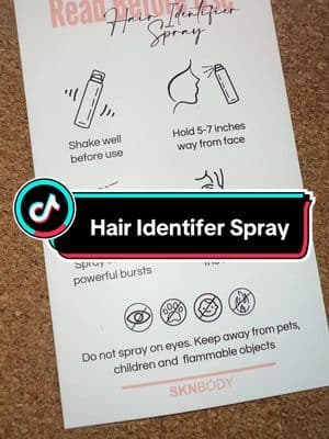 Hair Identifier Spray #spray #hairidentifier #hair #facialhair #cleanface #hairidentifierspray #Spotlight #TikTokShopSummerSale #dealsforyoudays #MidYearMegaSale #TikTokShopDealsforyourdays #TreasureFinds #TikTokShopBacktoSchool #spotlightfinds #spotlightfashion #TikTokpromotion #FallFreshness #Halloween2024 #FallFreshness #Falloutfits #Earthtone #BeautifulYou #Halloween2024 #Christmas2024 #holidayseason #gift #gifts #tiktokshopblackfriday #blackfriday #shopblackfriday #falldealsfordays