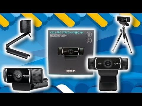 Logitech C922 Webcam Unboxing | New Camera!
