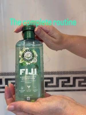 #ad This is my full routine with the new Fiji range from @herbalessences Such a great lather with the shampoo, the conditioner is softening and the magic serum not only protects my hair it also smells amazing. A great trio for soft and silky hair that smells amazing @Herbal Essences your amazing 🤩 I thought my Argan Oil set was fabulous and you’ve done it again! Transporting me to exotic places without using my passport ♥️ #HerbalEssencesUK #CoconutOil #MagicSerum #CoconutHairGoals