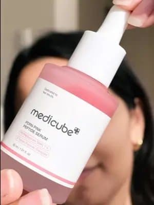Using Salmon Sperm for my Dry skin🎀 @medicube_pr @medicube global @medicube US Store Product used: 🍀 Medicube PDRN Pink Peptide Serum. Benefits : MEDICUBE PDRN Pink Peptide Serum is an anti-aging serum enriched with Salmon PDRN, Salmon collagen complex and peptides to immensely improve the skin elasticity, strengthen the skin barrier, reduce pigmentation and fades blemishes. The perfect serum for combined skin concerns. Providing brightening and soothing effects. Key Points: ✨Improves skin elasticity and erases blemishes. ✨Formulated with 10,000 ppm Salmon PDRN. ✨Suitable for sensitive skin, Dry, normal, combination &Oily. ✨Improves collapsed skin barrier Solution designed to calm and strengthen the skin barrier. Get your from: 🫶🏻@Beauty Amora ( code: BEAUPOOZA) 🫶🏻@Stylevana (code: INF10POOZA) 🫶🏻@YesStyle (code: POOJAKASH123) #creatorsearchinsights #medicube #PDRN #peptide #pdrnserum #fyp #fypシ #skincare #medicube #pr #collab #skintok #viral #pinkserum #glowskin #shine
