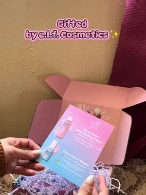 #elfskin #holyhydration #thirstburst #elfcosmetics #gifted First impression: lightweight hydration with the prettiest dewy glow ✨ @e.l.f. Cosmetics