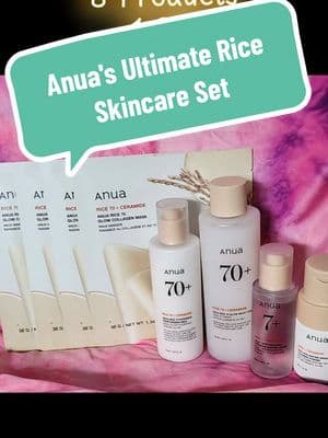 @anua_global #Anua #AnuaSkincare #AnuaRiceSkincare #AnuaRiceSet #AnuaRiceEnzyme #AnuaRiceToner #AnuaRiceSerum #AnuaRice