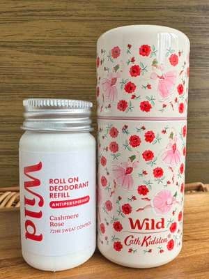 #AD ✨ How pretty is this Wild × Cath Kidston collaboration? 🌸 The prettiest little upgrade to an everyday essential. I love the floral design, and the Cashmere Rose refill feels like the perfect match for it. Refillable, practical and far too pretty to hide in the bathroom cupboard 🌹 🛍️ Use my code GLOWWITHANIA at checkout ✨ 🔗 Link available in my LinkTree in bio @Wild Refill @cathkidstonofficial #WildRefill #CathKidston #RefillableDeodorant #glow_with_ania